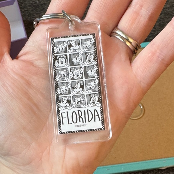 Disney Keychain Trio with Silver and Gold Accents - Picture 7 of 7